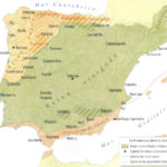 La península ibérica en el siglo VII (AA.VV., 2008, 48)